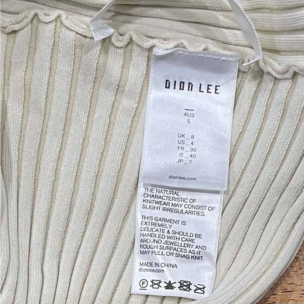 Dion Lee Twist Back Top Size 4 - Picture 9 of 12